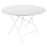 Table ronde pliante �117 cm bistro en acier