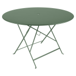 Table ronde pliante �117 cm bistro en acier