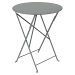 Table ronde pliante �60 cm bistro en acier