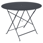 Table ronde pliante Ø96 cm bistro en acier fermob Table ronde pliante Ø96 cm bistro en acier fermob
