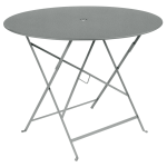 Table ronde pliante 96 cm bistro en acier