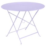 Table ronde pliante 96 cm bistro en acier