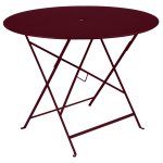Table ronde pliante 96 cm bistro en acier fermob