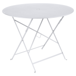 Table ronde pliante 96 cm bistro en acier