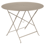 Table ronde pliante 96 cm bistro en acier fermob