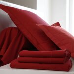 Drap housse coton blanc des vosges