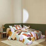 Taie d'oreiller satin arty blanc des vosges