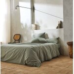 Housse de couette percale lav�e boh�me