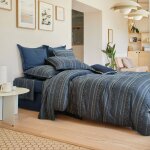 Taie traversin satin jacquard allegro blanc des vosges