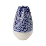 Vase c�ramique d�co marbr� 29 cm saul