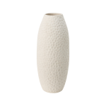 Vase c�ramique d�co martel� 40 cm sol�ne
