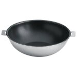 Wok exceliss 28 cm avec couvercle casteline amovible cristel