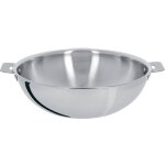 Wok inox 28 cm casteline amovible cristel