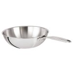 Wok inox castel pro sans couvercle cristel