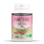 Herbes et plantes fumeterre bio - 200 mg - 200 gélules végétales Herbes et plantes fumeterre bio - 200 mg - 200 gélules végétales