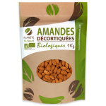 Plante au naturel amandes dcortiques bio 1kg