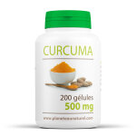 Plante au naturel curcuma - 500 mg - 200 glules
