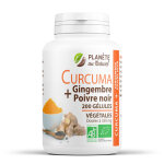 Plante au naturel curcuma, gingembre et poivre noir - 350 mg - 200 glules vgtales