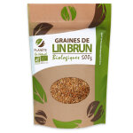 Planète au naturel graines de lin brun bio Planète au naturel graines de lin brun bio