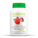 Planète au naturel guarana - 500 mg - 200 comprimés Planète au naturel guarana - 500 mg - 200 comprimés