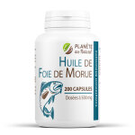 Plante au naturel huile de foie de morue - 500 mg - 200 capsules