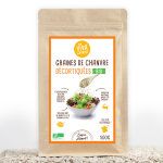 Vivachanvre graines de chanvre bio décortiquées - 500 g Vivachanvre graines de chanvre bio décortiquées - 500 g