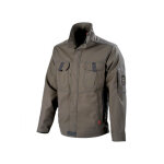 Adolphe lafont blouson de travail confort stretch couleur marron a. lafont