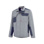 Adolphe lafont blouson de travail gris acier / bleu marine a. lafont