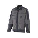 Adolphe lafont blouson de travail gris charcoal / noir shear
