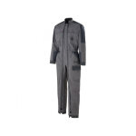 Adolphe lafont combinaison de travail homme double fermeture � glissi�re gris noir wire