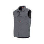 Adolphe lafont gilet de travail homme gris pas cher acier