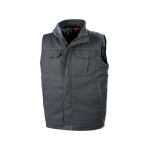 Adolphe lafont gilet de travail homme gris charbon