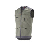 Adolphe lafont gilet de travail work attitude a lafont kaki et gris