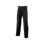 Adolphe lafont jean de travail sans poches genoux noir a. lafont