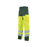 Adolphe lafont pantalon s�curit� haute visibilit� jaune hivi et vert