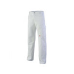 Adolphe lafont pantalon de travail blanc azurite