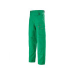 Adolphe lafont pantalon de travail avec ceinture reglagble vert alpin