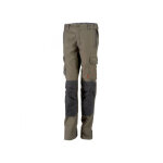 Adolphe lafont pantalon de travail femme stretch et multipoches marron