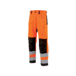 Adolphe lafont pantalon de travail homme hivi orange fluo et noir star