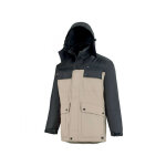 Adolphe lafont parka de travail homme beige work attitude hiver lafont Adolphe lafont parka de travail homme beige work attitude hiver lafont