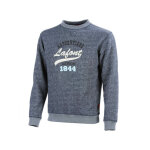 Adolphe lafont sweat - shirt de travail bleu chin� bora