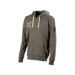 Adolphe lafont sweat - shirt de travail � capuche marron hinto