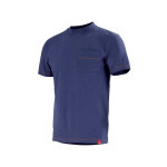 Adolphe lafont tee - shirt bleu marine stock