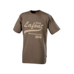 Adolphe lafont tee - shirt manches courtes marron nikan