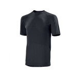 Adolphe lafont tee - shirt sans coutures manches courtes noir tamerlan
