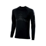 Adolphe lafont tee - shirt sans coutures manches longues noir thermoactive
