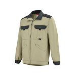 Adolphe lafont veste de travail homme beige et noir a. lafont