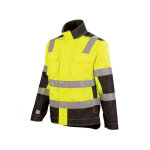 Adolphe lafont v�tement de travail blouson haute visibilit� mixte jaune fluo noir lux