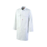 Blouse blanche de travail multipoches adolphe lafont