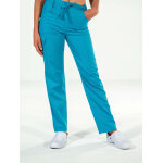 Clemix lafont pantalon m�dical femme turquoise juliette